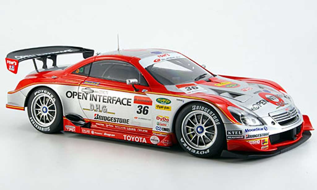 Lexus SC 430 1/18 Autoart 430 toms no.36 super gt 2006 diecast model cars