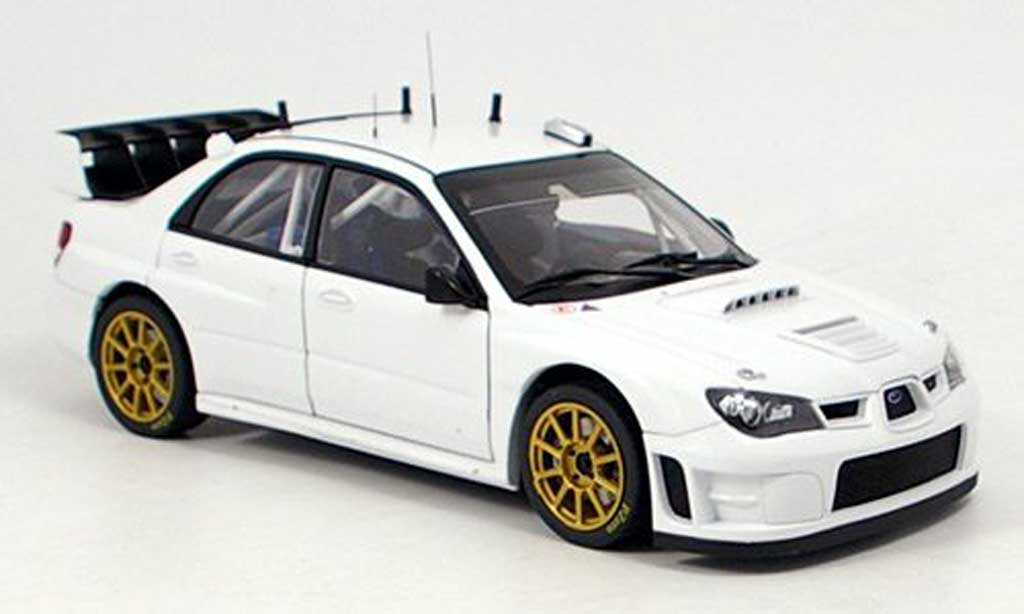 Subaru Impreza WRC 1/18 Autoart WRC plain body white 2006 diecast model cars
