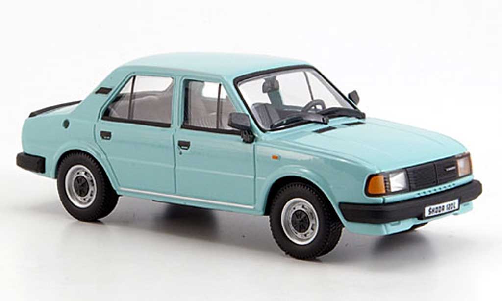 Skoda 120 1/43 Abrex L turkis 1986 diecast model cars