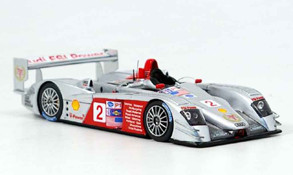 Audi R8 2006 1/43 Spark 2006 No.2 Sieger Lime Rock Park ALMS diecast model cars