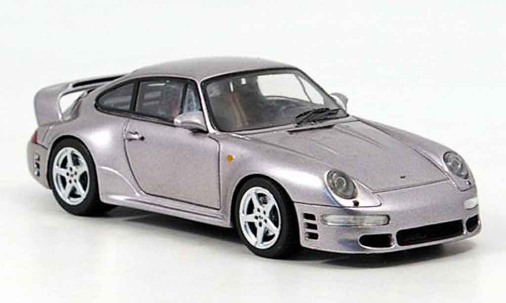 Ruf CTR 2 1/43 Spark 2 grey metallisee 1996 diecast model cars