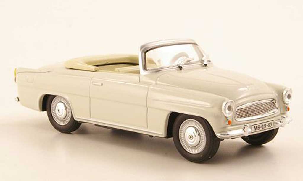 Skoda Felicia 1/43 Abrex Roadster grey diecast model cars