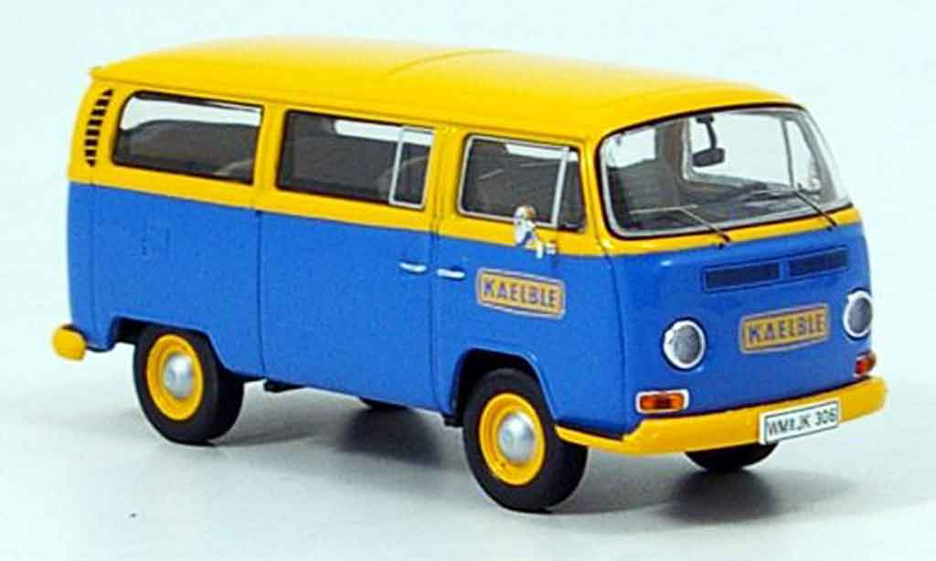 Volkswagen Combi 1/43 Premium Cls t2a bus kaelble kundendienst blue yellow diecast model cars