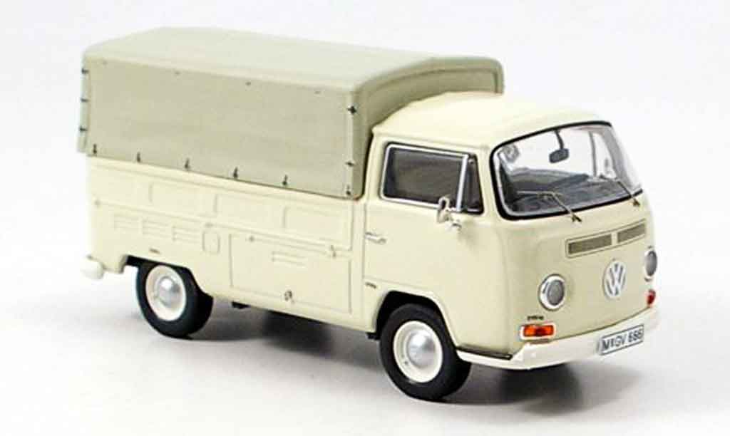 Volkswagen Combi 1/43 Premium Cls t2a pritsche avec plane white diecast model cars
