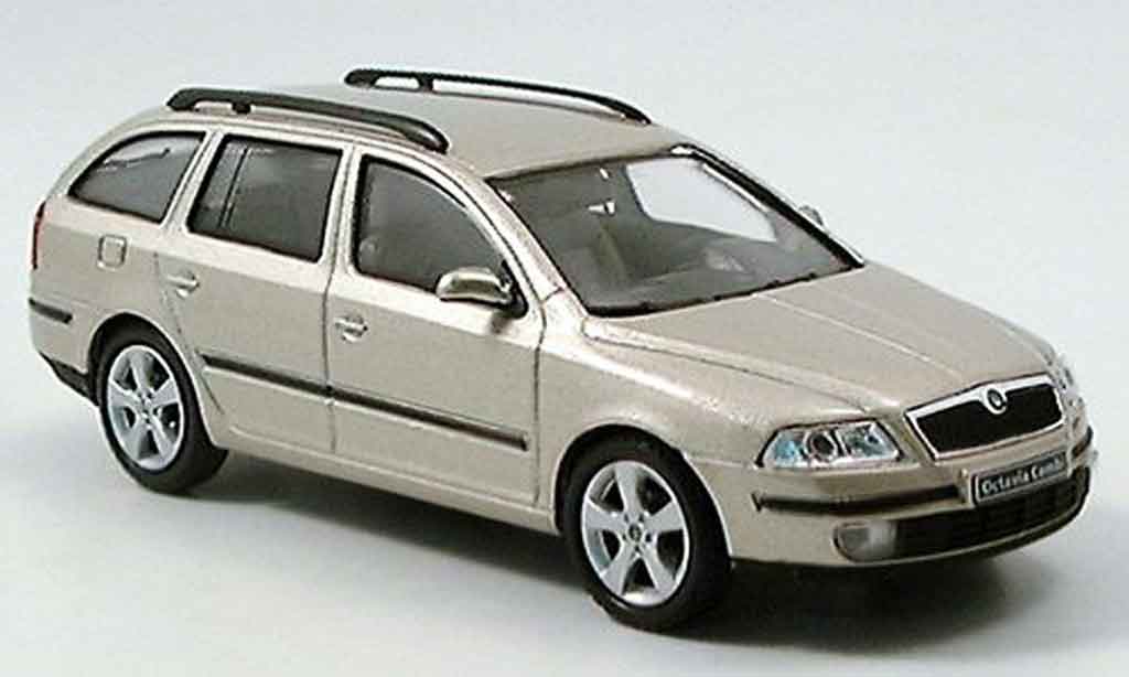 Skoda Octavia 1/43 Abrex combi beige diecast model cars
