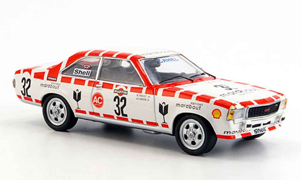 Opel Commodore B 1/43 Schuco B gs e no.32 24h sp1973 diecast model cars