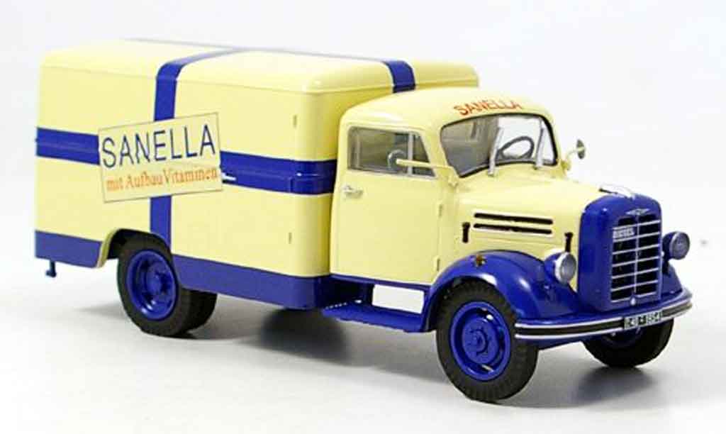 Borgward B 2500 1/43 Schuco Sanella Van diecast model cars