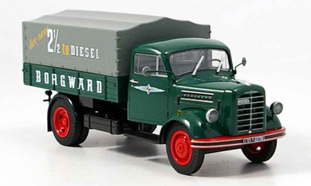 Borgward B 2500 1/43 Schuco Pritsche der neue 25 to Diesel diecast model cars