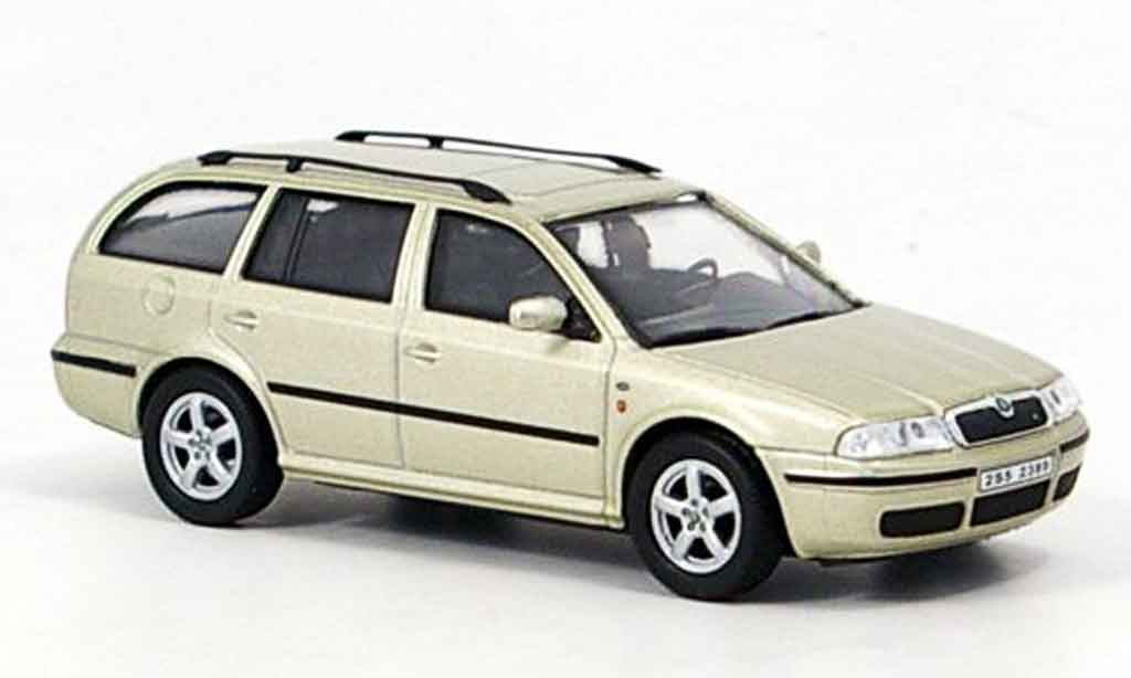 Skoda Octavia 1/43 Abrex combi tour beige diecast model cars