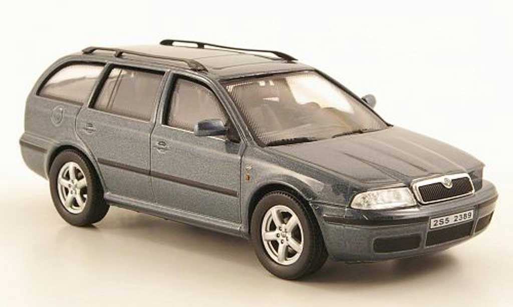 Skoda Octavia Combi 1/43 Abrex Combi Tour grey diecast model cars