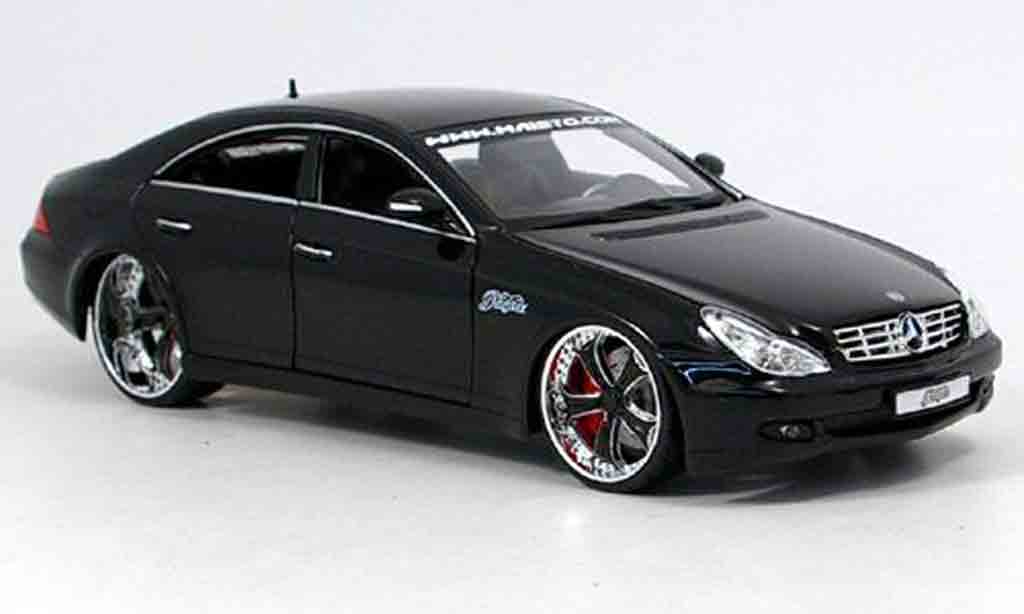 Mercedes Classe CLS 1/18 Maisto g-ridez tuning black diecast model cars