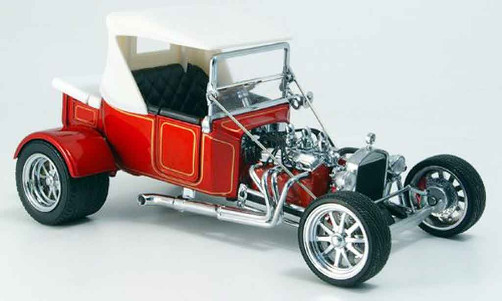 Ford Hot Rod 1/18 Yat Ming t-bucket red geschlossen 1925 diecast model cars