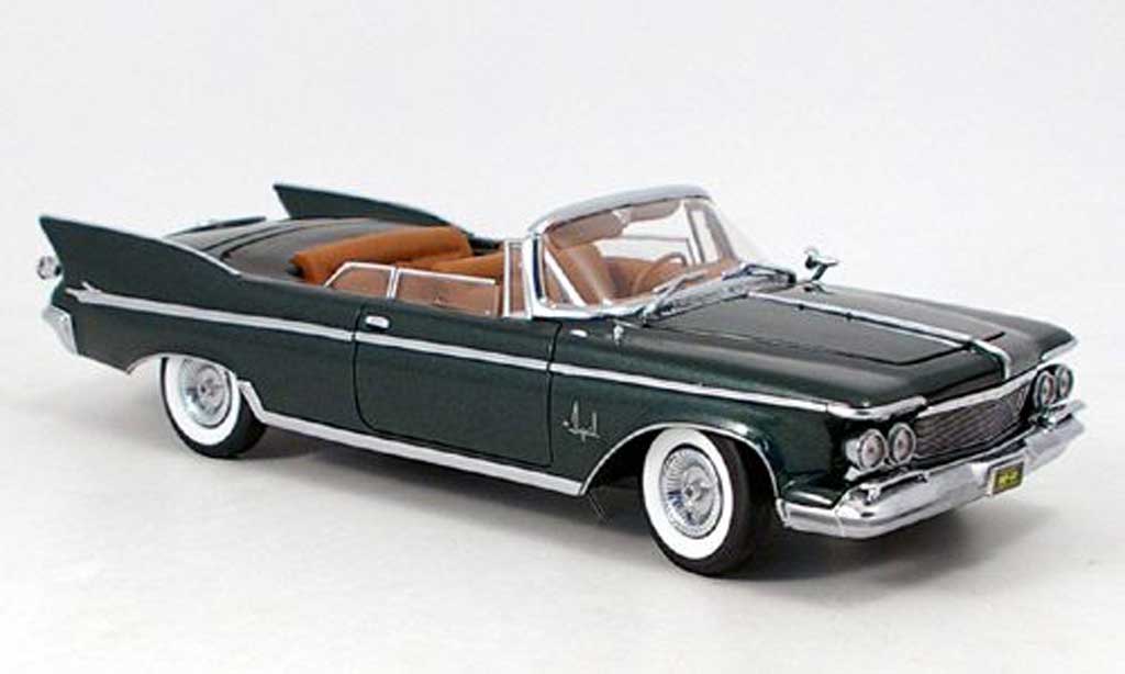 Chrysler Imperial 1/18 Yat Ming crown convertible grun 1961 diecast model cars