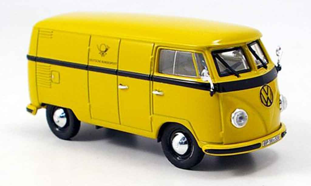 Volkswagen Combi 1/43 Norev t 1b transporter deutsche post 1958 diecast model cars
