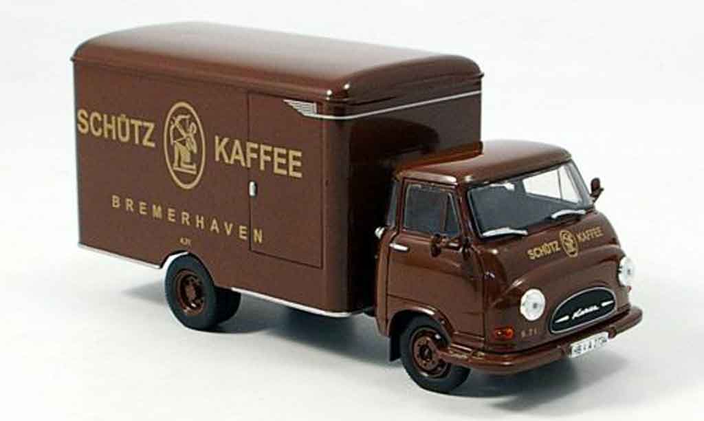 Hanomag Kurier 1/43 Norev Kofferwagen Corman 1960 diecast model cars