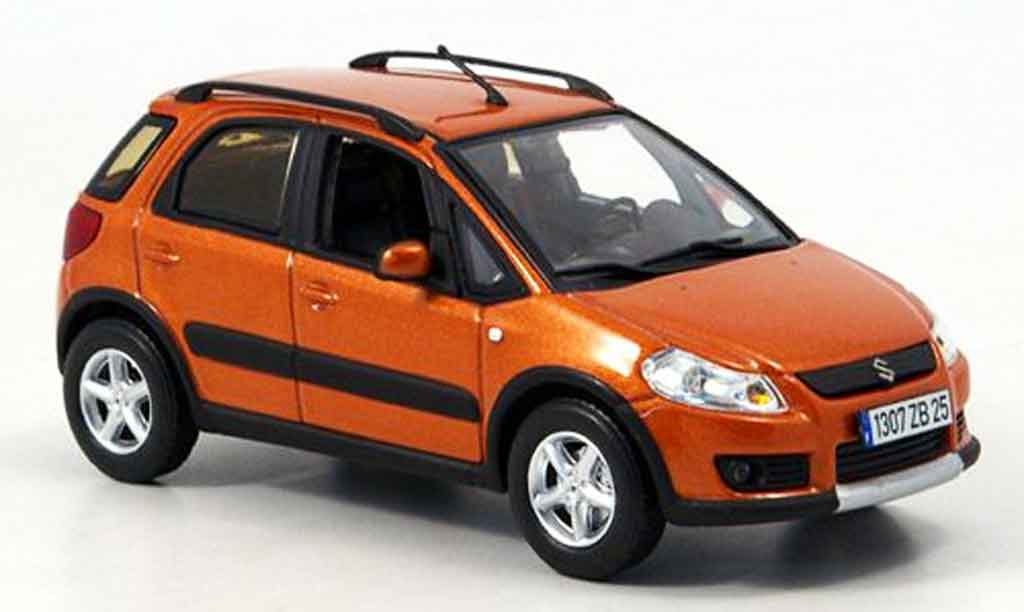 Suzuki SX4 1/43 Norev orange 2006 diecast model cars
