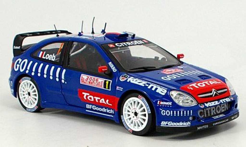 Citroen Xsara WRC 2006 1/18 Solido WRC 2006 no.1 total rallye monte carlo diecast model cars