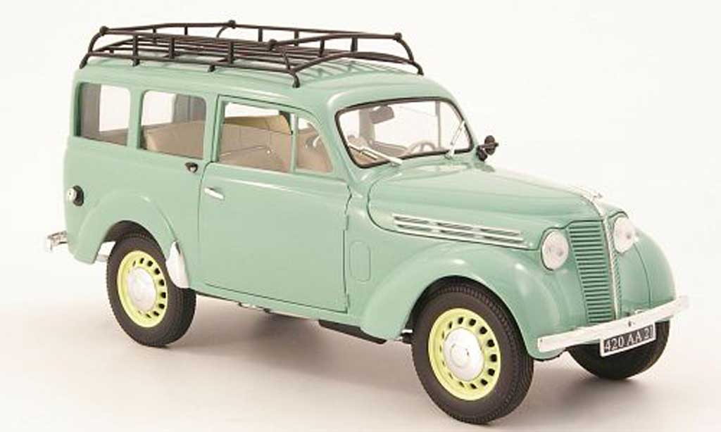 Renault Juvaquatre 1/18 Solido break grey grun 1952 diecast model cars