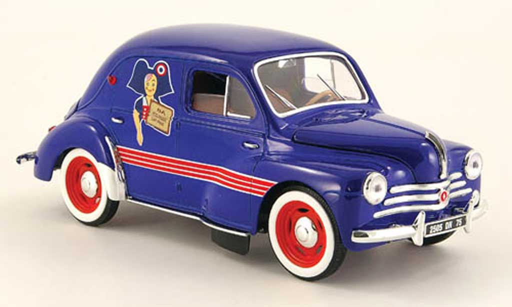 Renault 4CV 1/18 Solido lieferwagen l alsacienne 1954 diecast model cars