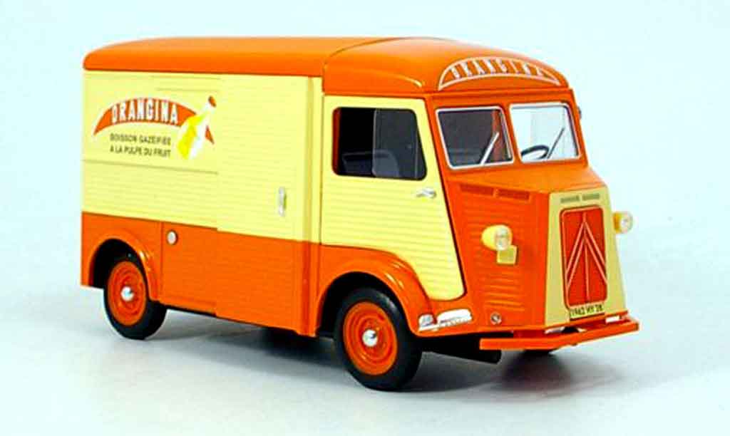 Citroen HY 1/18 Solido orangina lieferwagen (1:21) 1962 diecast model cars