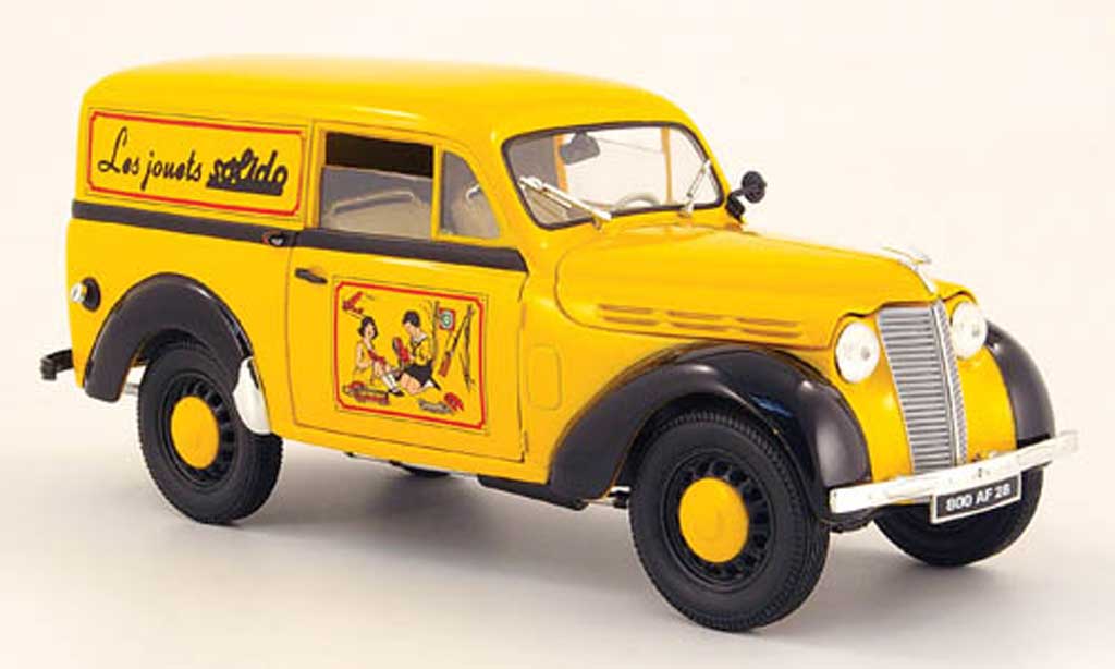 Renault Juvaquatre 1/18 Solido lieferwagen solido 1952 diecast model cars