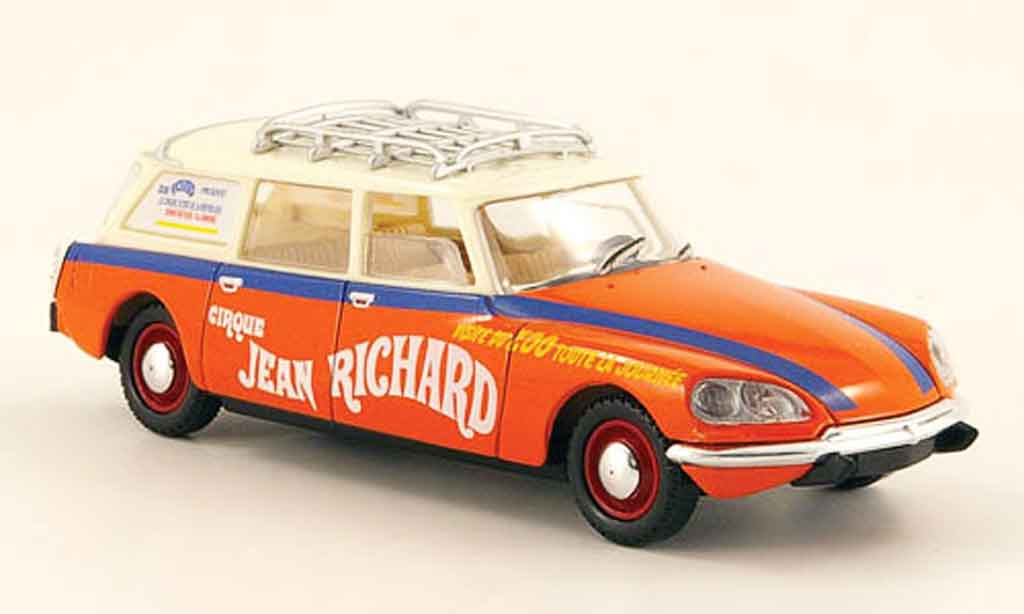 Citroen DS 1/43 Solido break zirkus pinder 1972 diecast model cars