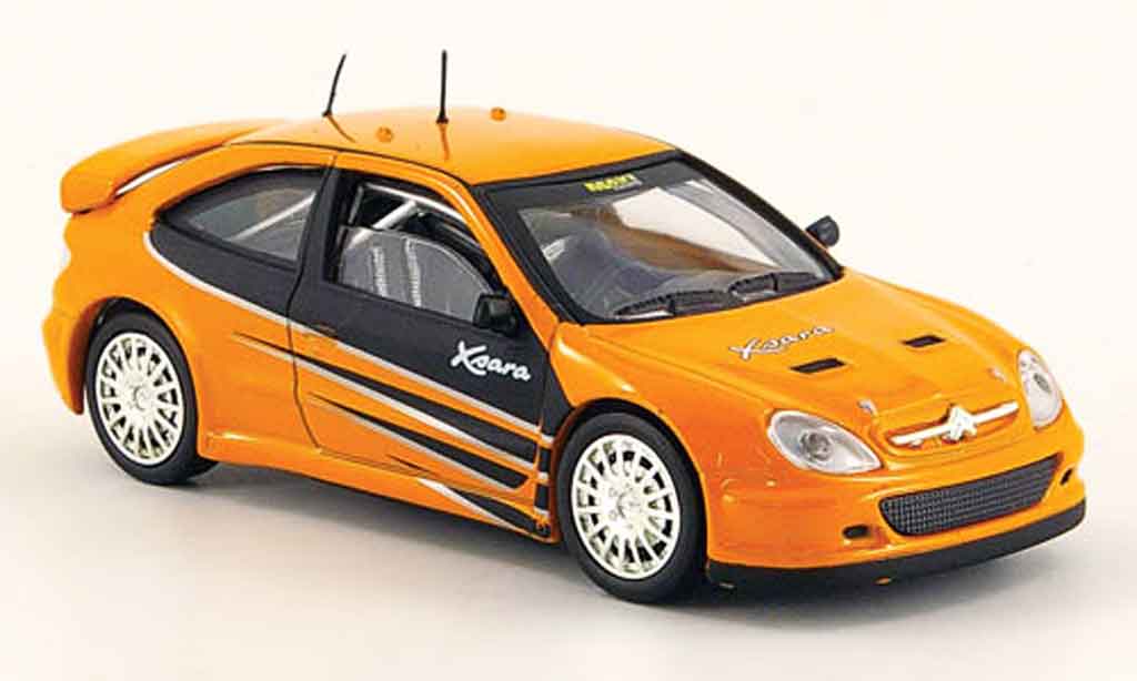 Citroen Xsara 1/43 Solido tuning orange diecast model cars