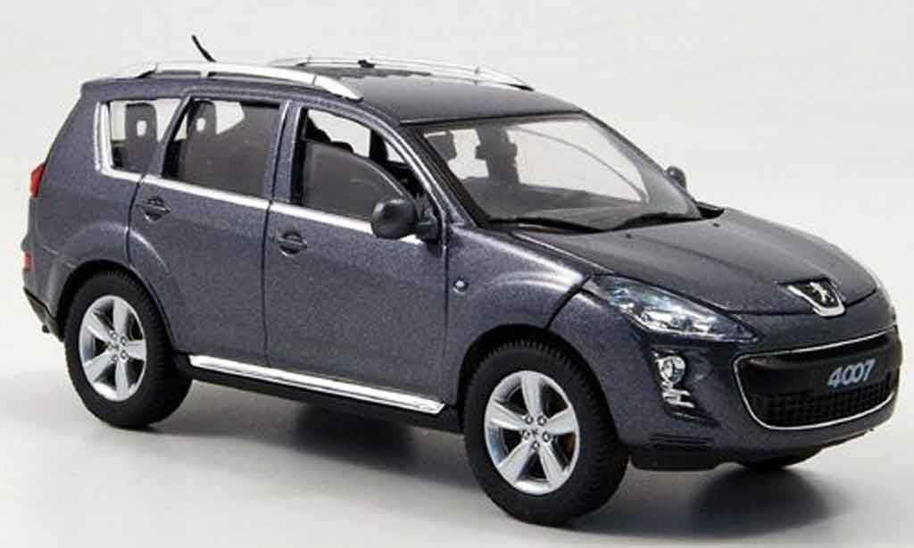 Peugeot 4007 1/43 Solido grey collection exklusiv 2007 diecast model cars