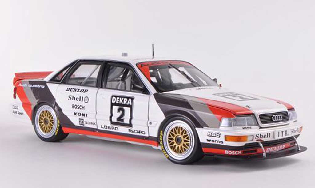 Audi V8 Quattro 1/18 Minichamps Quattro No.2 Team SMS Motorsport H.Haupt DTM-Saison 1991 diecast model cars