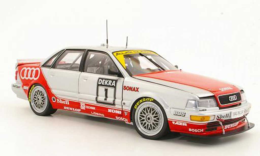Audi V8 Quattro 1/18 Minichamps Quattro No.1 F.Biela Team AZR DTM Saison 1992 diecast model cars