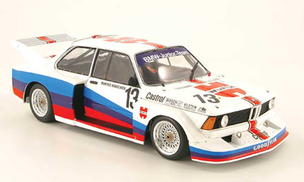 Bmw 320 E21 1/18 Minichamps E21 i gr.5 no13 wurth m.winkelhock drm 1977 diecast model cars