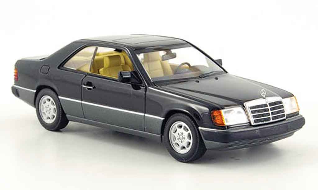 Mercedes 300 CE 1/43 Minichamps CE black 1990 diecast model cars