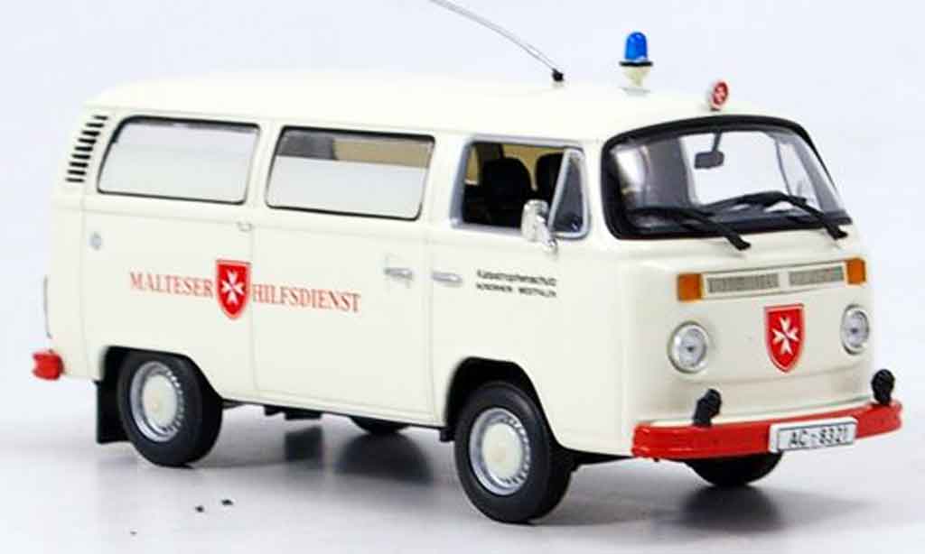 Volkswagen Combi 1/43 Minichamps t2 bus malteser hilfsdienst diecast model cars