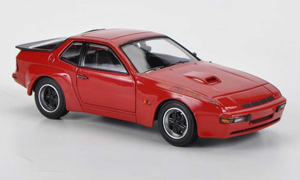 Porsche 924 1981 1/43 Minichamps 1981 Carrera GT red diecast model cars