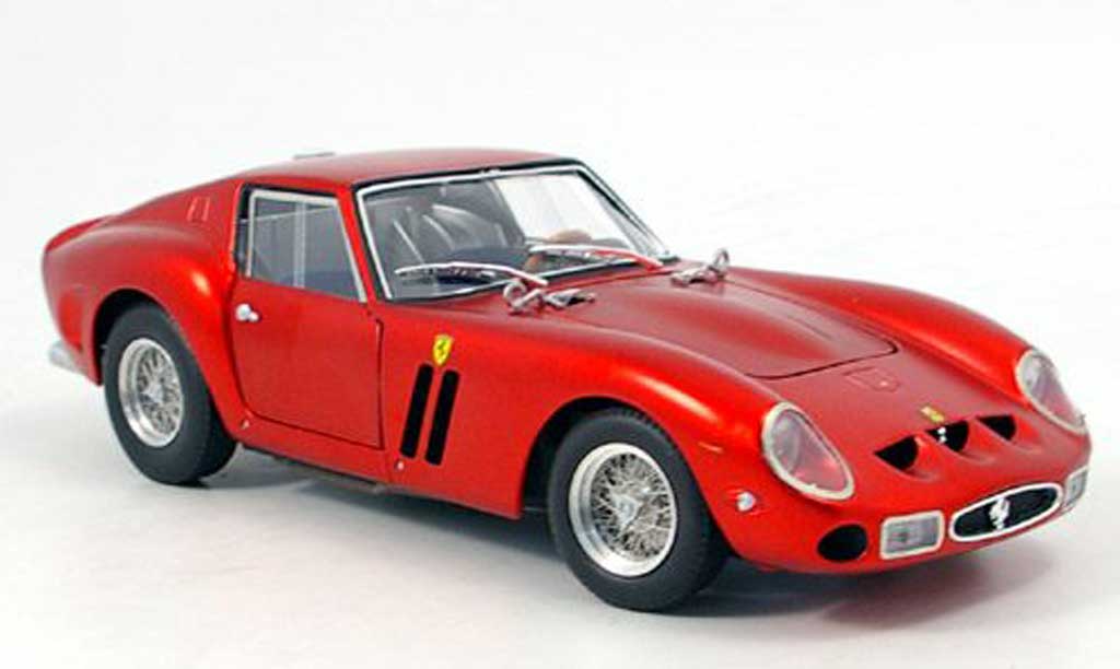 Ferrari 250 GTO 1/18 Hot Wheels Elite GTO serie elite met. red 60th ferrari diecast model cars