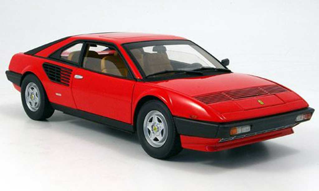 Ferrari Mondial 1/18 Hot Wheels Elite 8 red serie elite diecast model cars