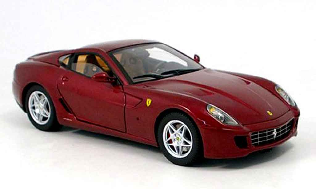 Ferrari 599 GTB 1/18 Hot Wheels Elite GTB fiorano red serie elite diecast model cars