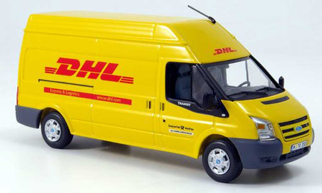 Ford Transit 1/43 Minichamps Hochdachkasten DHL 2006 diecast model cars