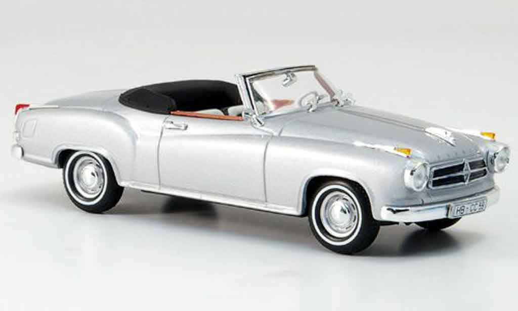 Borgward Isabella 1/43 Minichamps Coupe Convertible 1959 diecast model cars