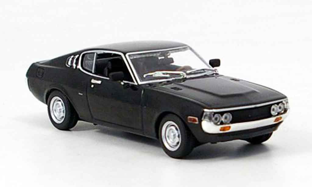 Toyota Celica 1/43 Minichamps fastback black 1975 diecast model cars