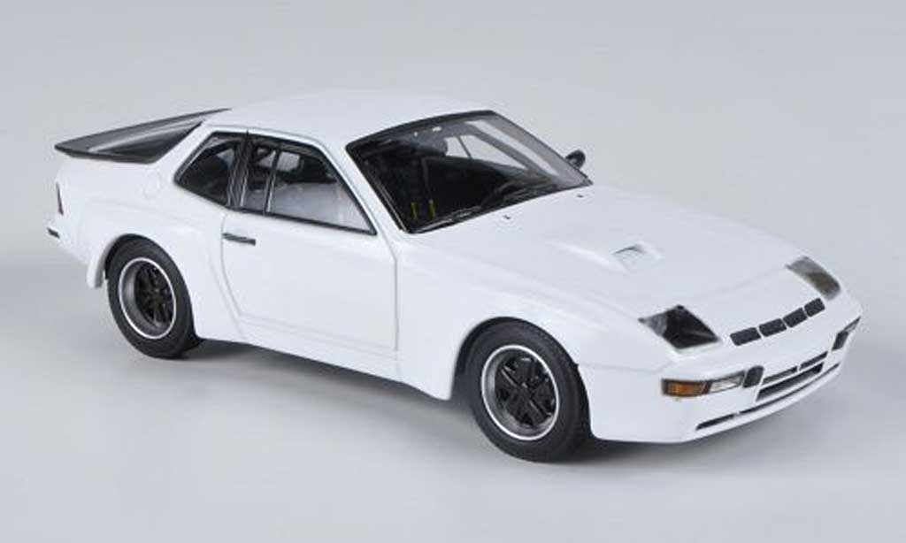 Porsche 924 1980 1/43 Minichamps 1980 Carrera GTS white Prasentationsfahrzeug diecast model cars