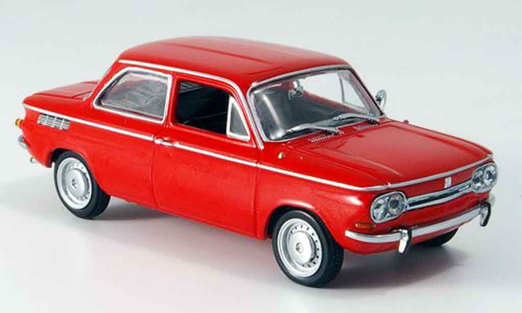 NSU TT 1/43 Minichamps red 1967 diecast model cars