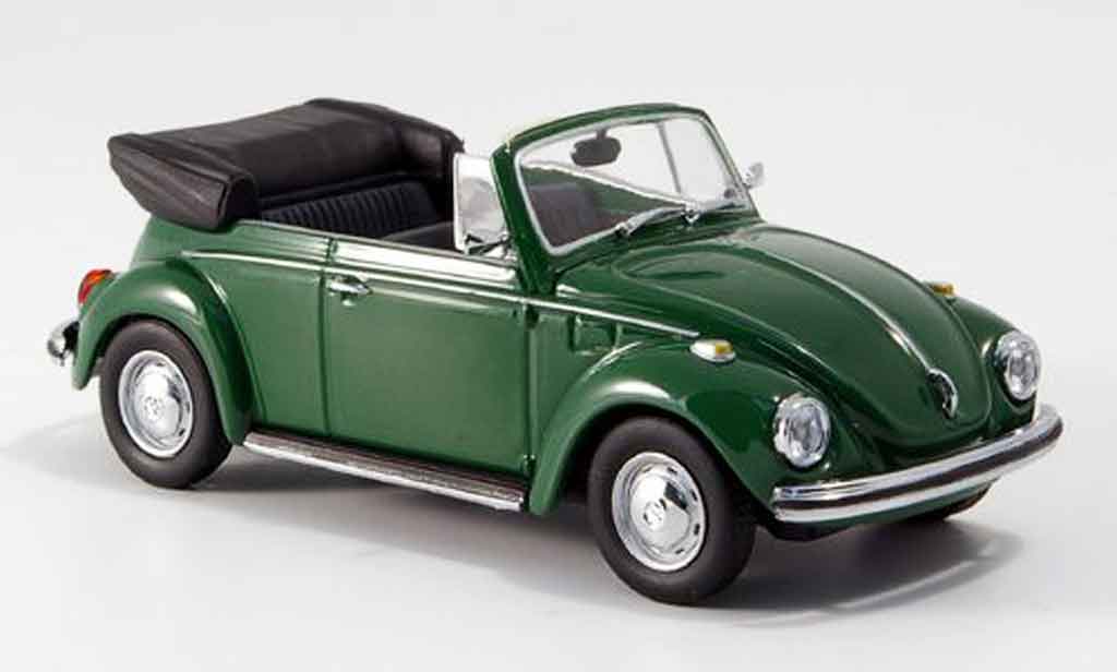 Volkswagen Coccinelle 1/43 Minichamps 1302 cabrio grun 1970 diecast model cars