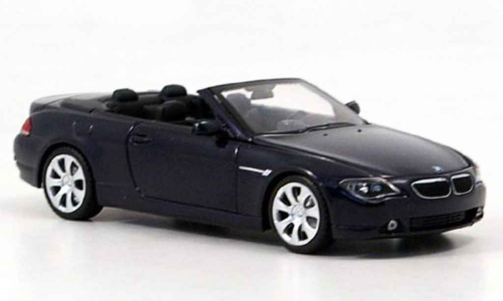 Bmw 630 E64 1/43 Minichamps E64 Convertible 2006 diecast model cars