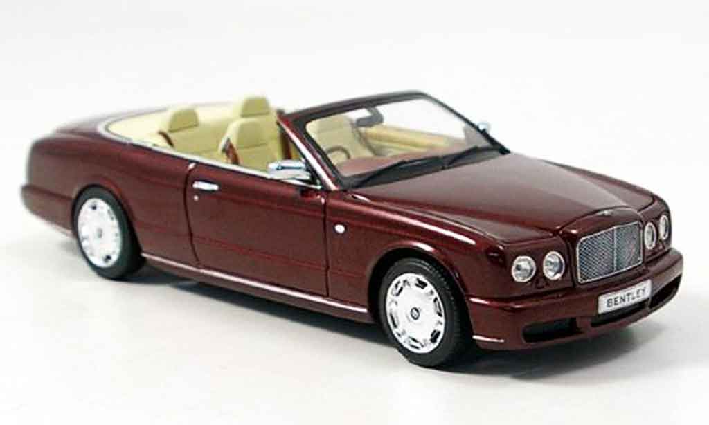 Bentley Azure 1/43 Minichamps Convertible red 2005 diecast model cars
