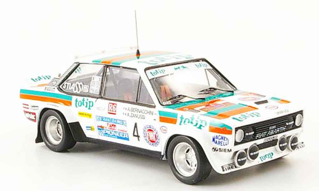 Fiat 131 1/43 Trofeu Abarth Zanussi European Champion diecast model cars
