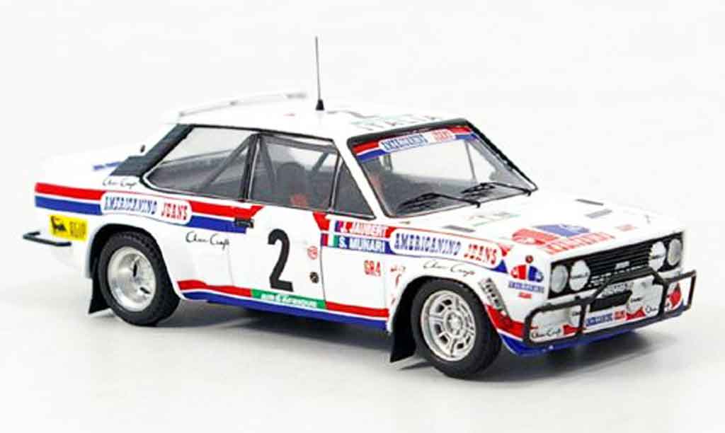 Fiat 131 1/43 Trofeu Abarth Munari Bandama 1980 diecast model cars