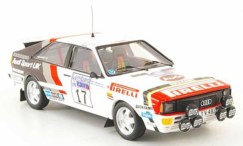 Audi Quattro 1/43 Trofeu Wilson RAC Rally 1982 diecast model cars