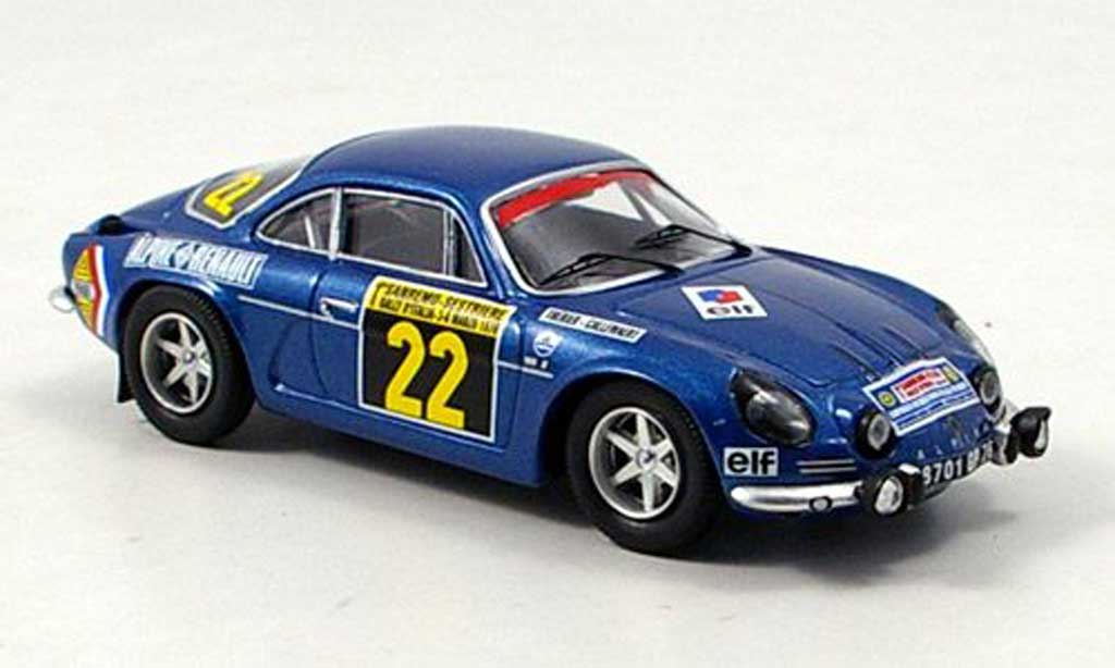 Alpine A110 1/43 Trofeu 1600S Therier Sieger Rally San Remo 1970 diecast model cars