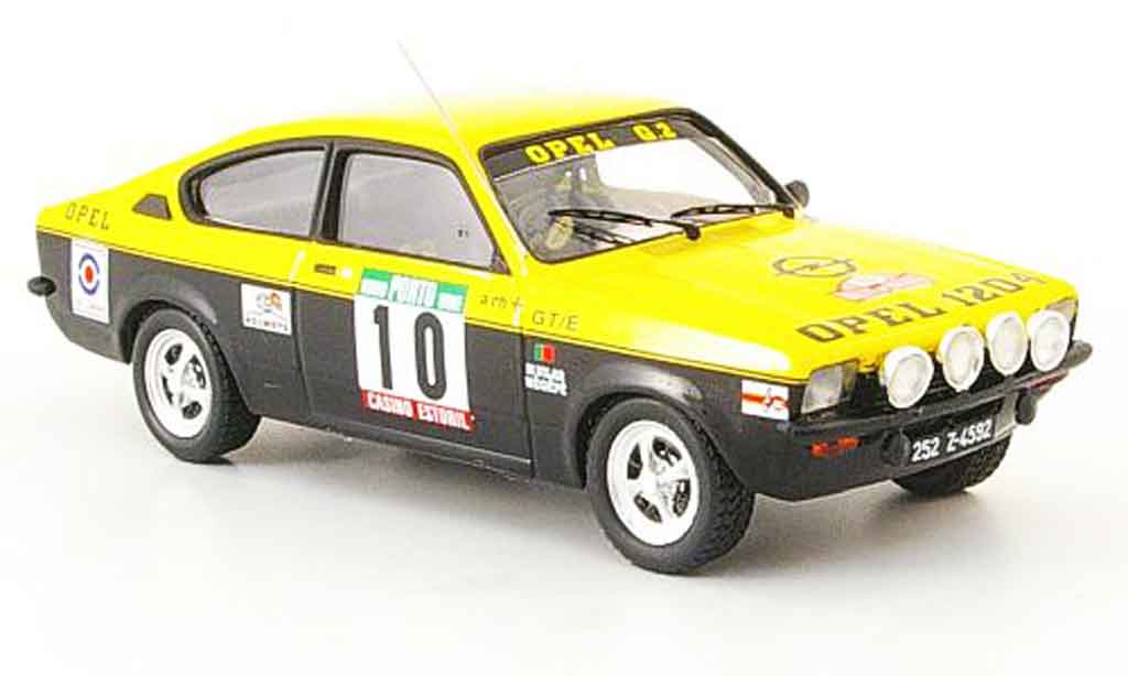 Opel Kadett GT 1/43 Trofeu GT e meqepe sieger rallye portugal 1977 diecast model cars